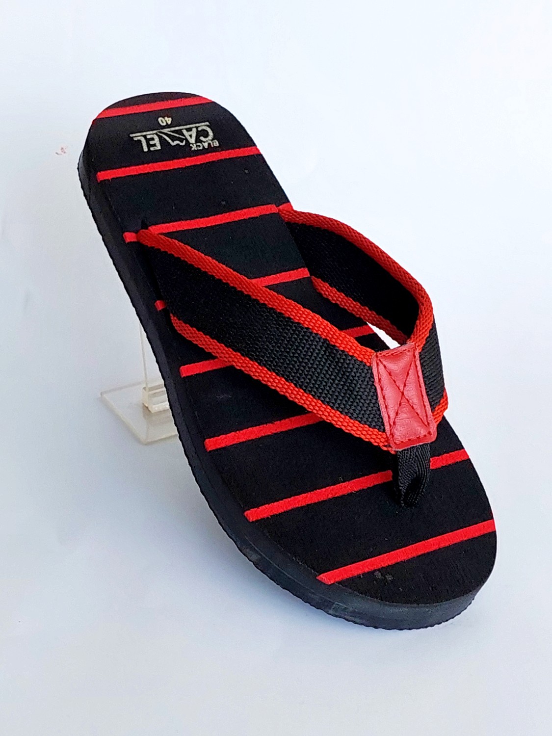 CML01-Branded Canvas Flip-Flop Slippers For Men - Frenzy