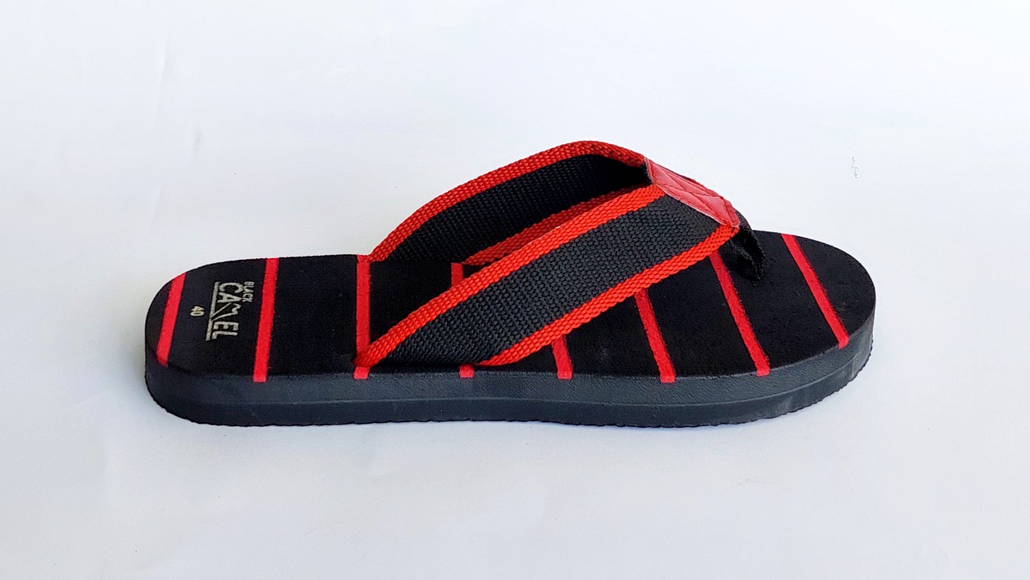 CML01-Branded Canvas Flip-Flop Slippers For Men - Frenzy