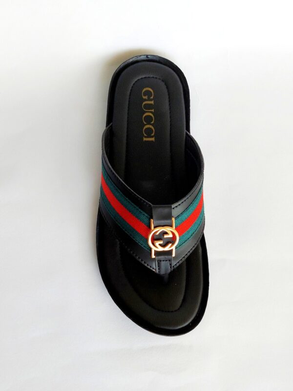 gucci slippers black 1