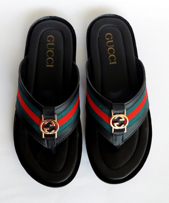 gucci slippers black 6