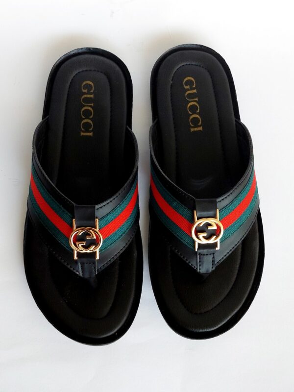 gucci slippers black 6