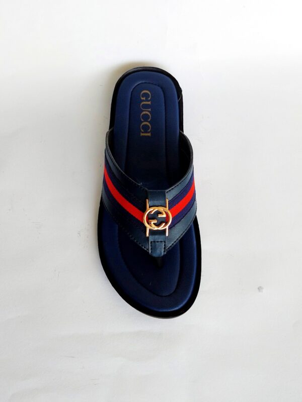 gucci slippers blue 1