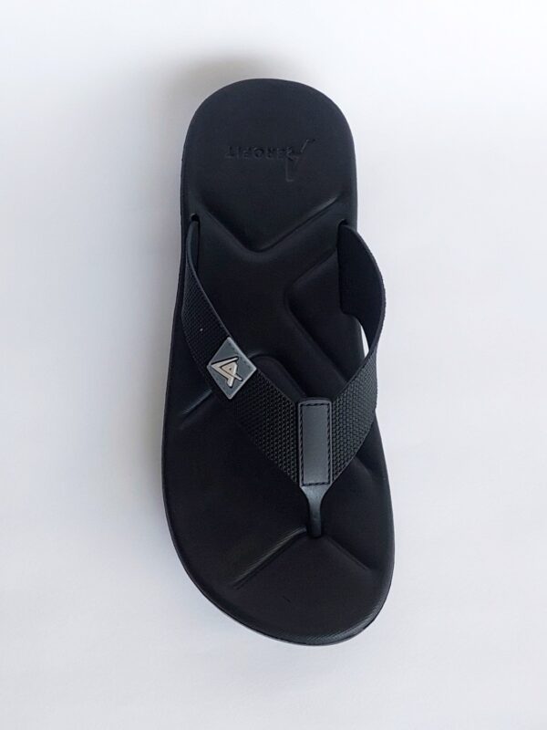aerofit flipflop slippers black 1