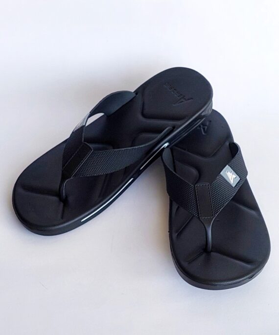 aerofit flipflop slippers black 4