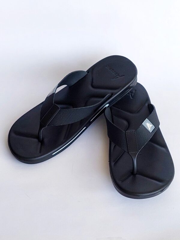 aerofit flipflop slippers black 4
