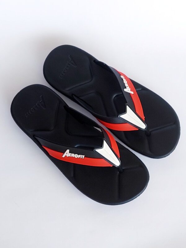 aerofit flipflop slippers red 3