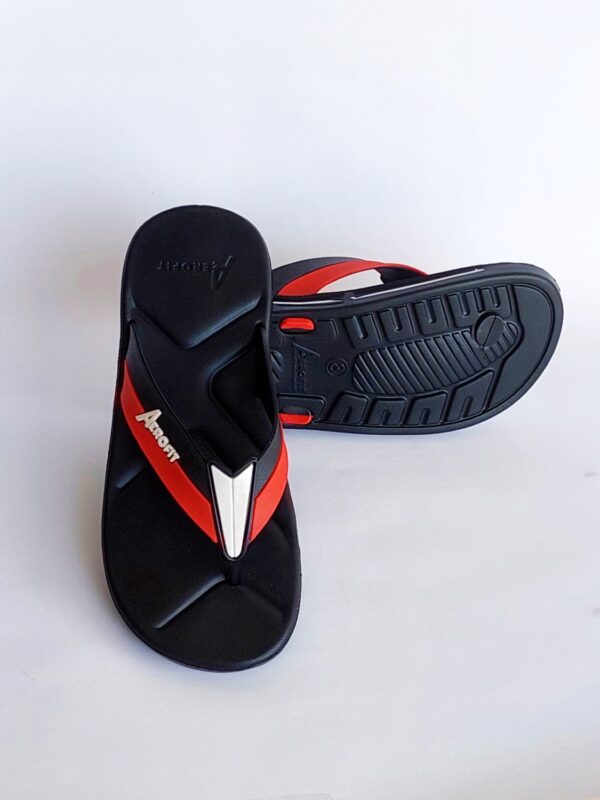 aerofit flipflop slippers red 5