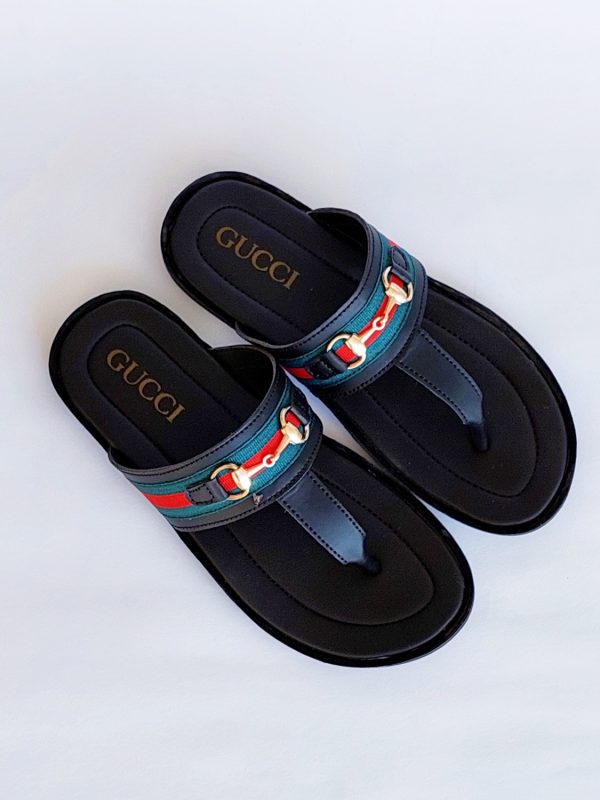 gucci 3 slippers black 6